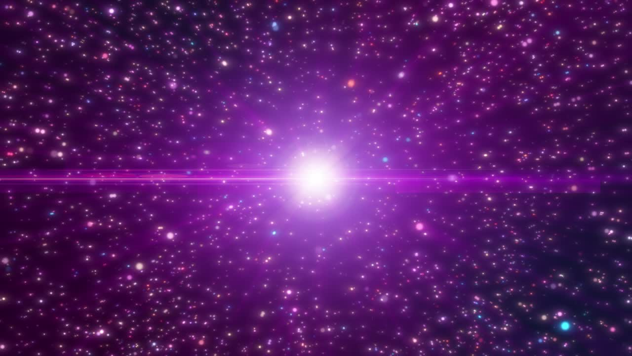 다채로운 입자 폭발, 빛  효과