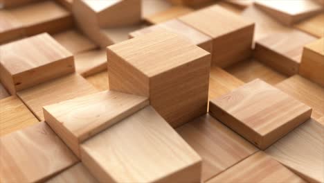 abstract wooden geometric pattern