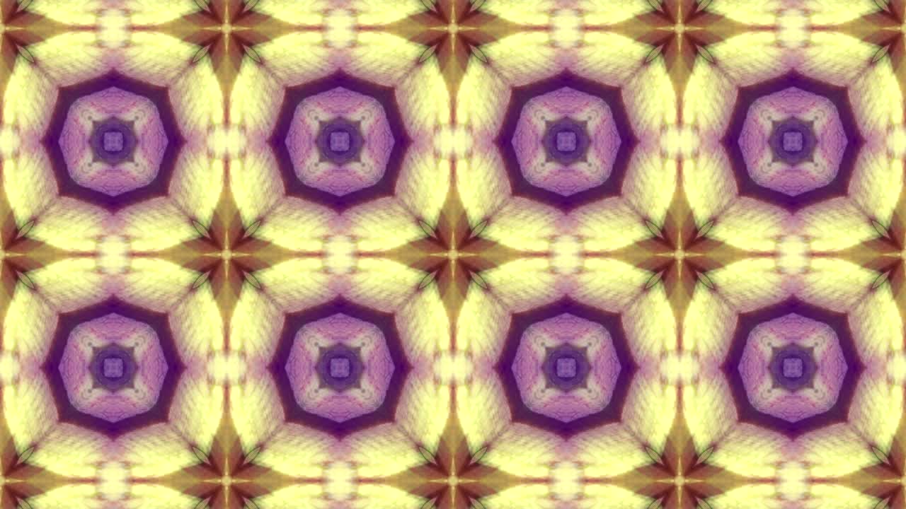 Seamless abstract pastel colored kaleidoscope or mandala.