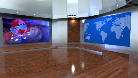 noticias del estudio de televisión virtual 3d