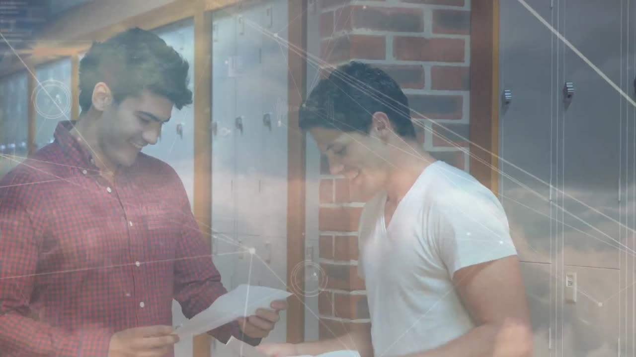 학생들에 대한 연결 네트워크의 활성화