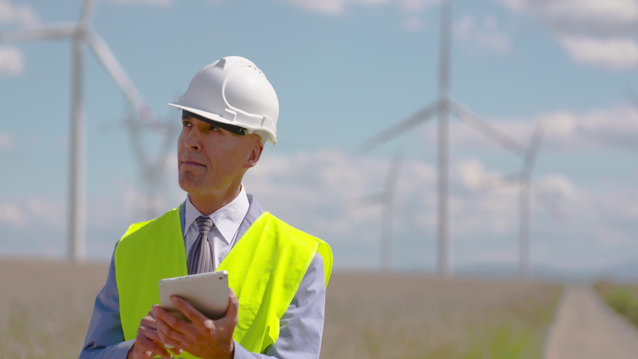Engineer Using Digital Tablet 9