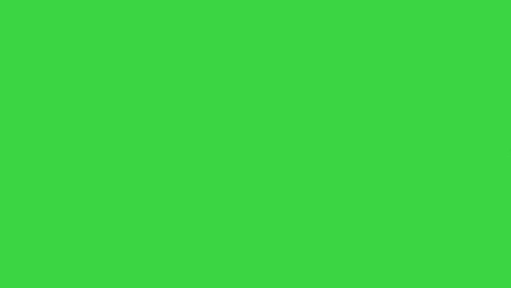 business man is being late for meeting successful man in suit dancing at first, then running on a green screen, chroma key