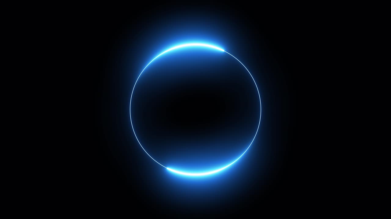 Neon Circle Light