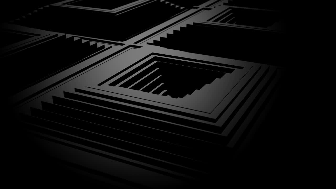 квадраты сформировали волну