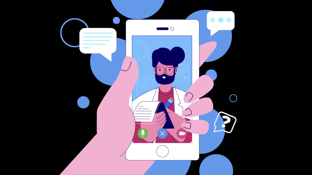 온라인 의사 비디오 상담