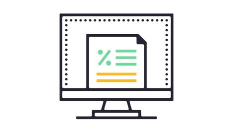 invoice icon animation