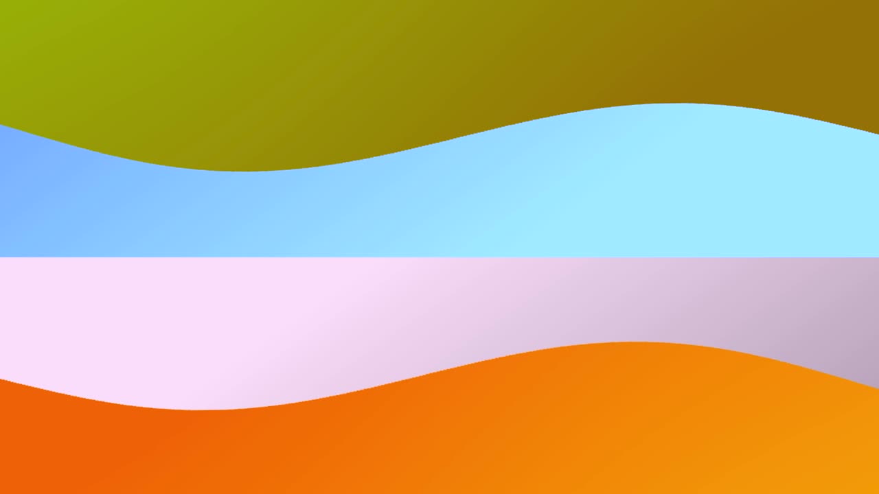 fondo de gradiente de color abstracto con formas onduladas