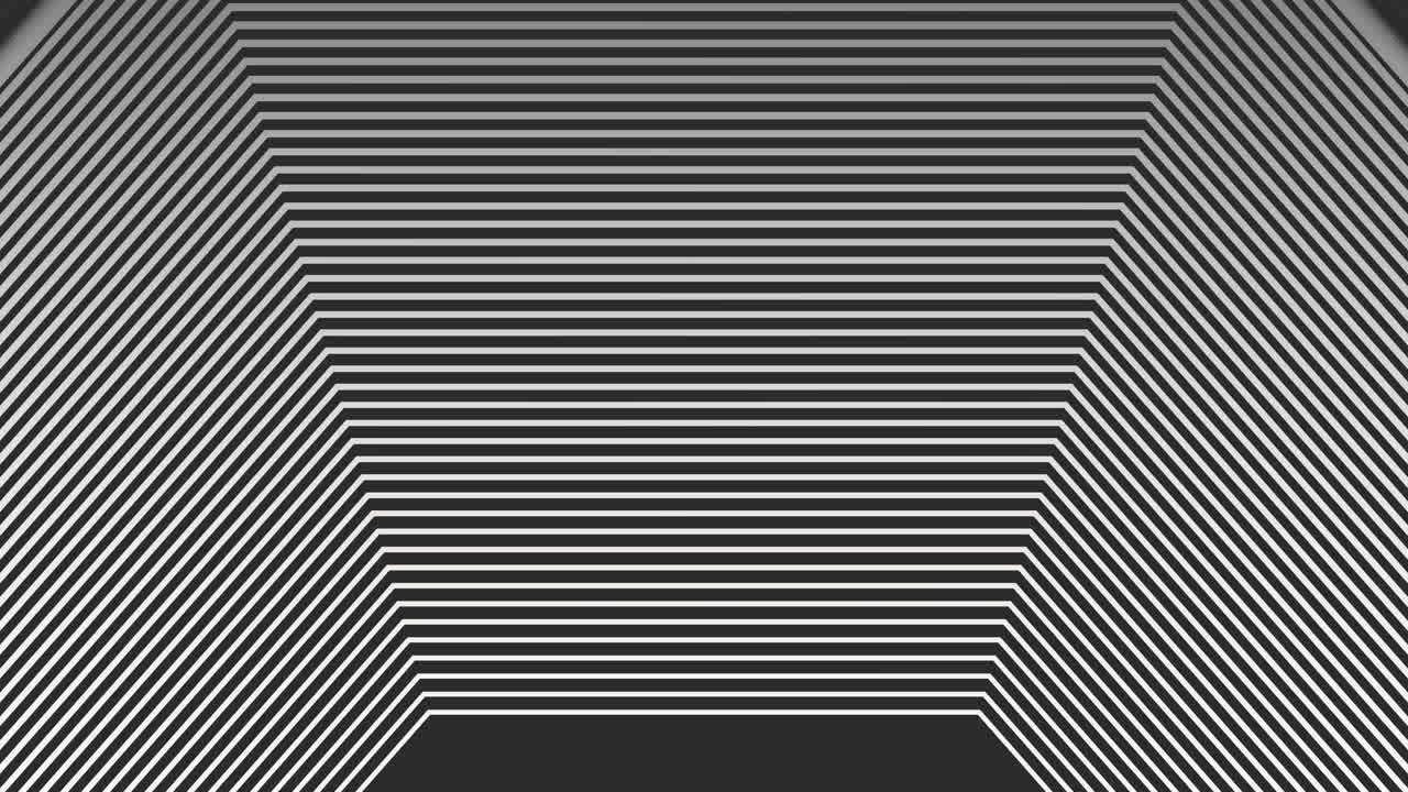 ilusión y patrón de líneas retro psicodélicas.