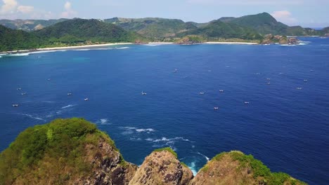 indonesia lombok vuela sobre la isla