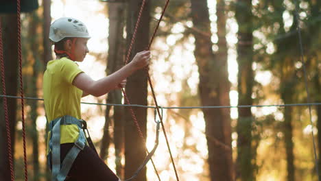 people at adventure camp