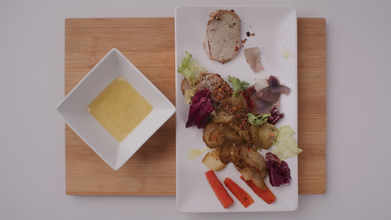 Delicious Chicken and Vegetable Platter