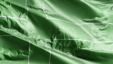 ladonia textile flag waving on the wind loop. ladonian banner swaying on the breezeg. fabric textile tissue. full filling background. 10 seconds loop.