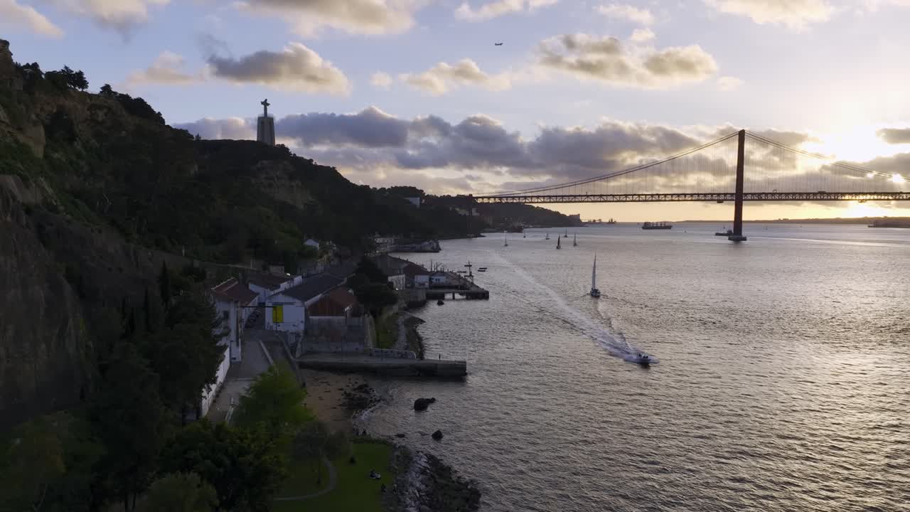 Drone shot of bats in the Tangus river