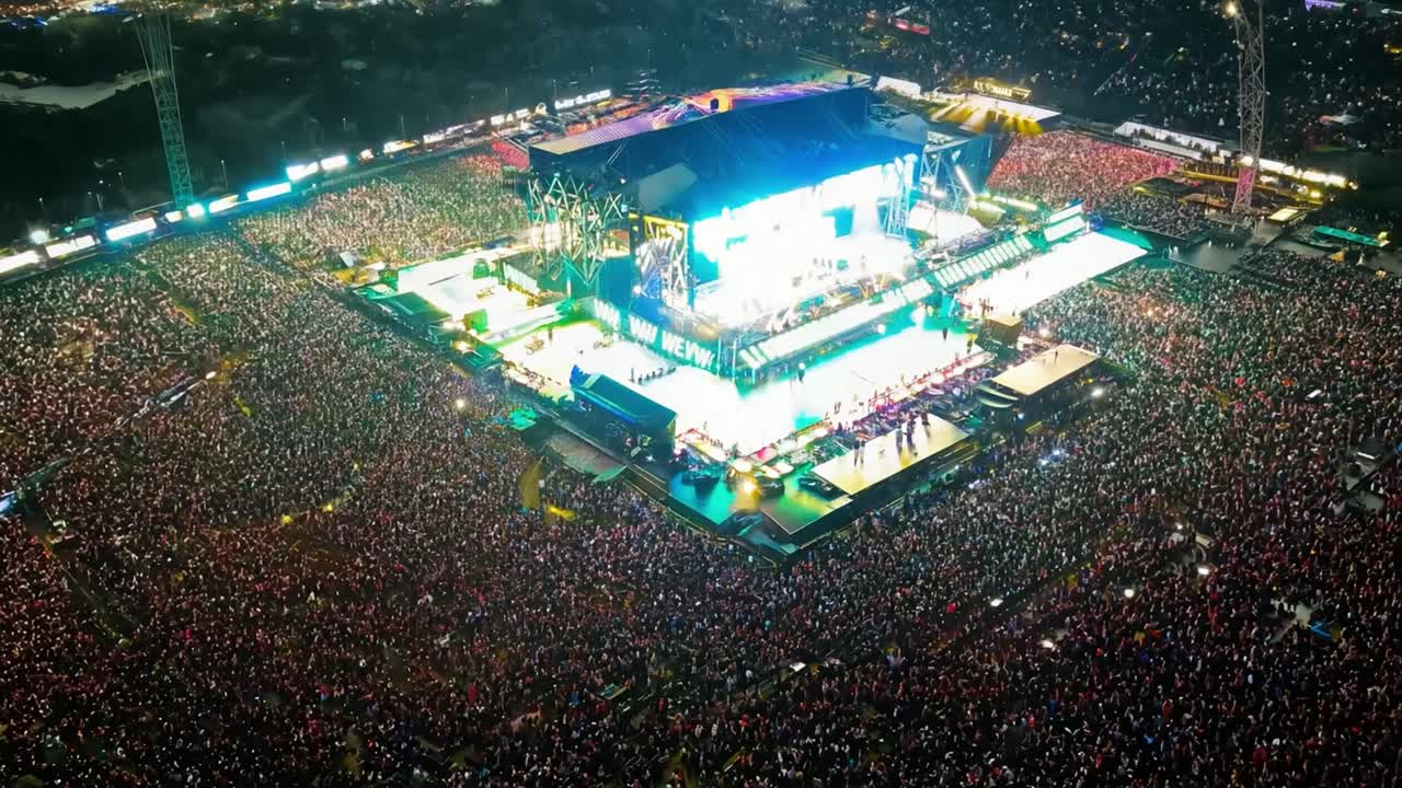 Concert Event with Large Crowd