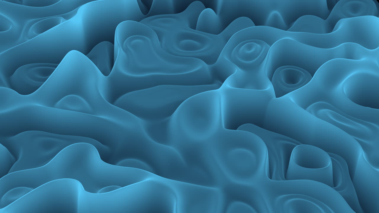 A mesmerizing blue swirling pattern made of small circles resembling the surface of water. The intricate design evokes a sense of movement and tranquility, captivating viewers with its visual allure