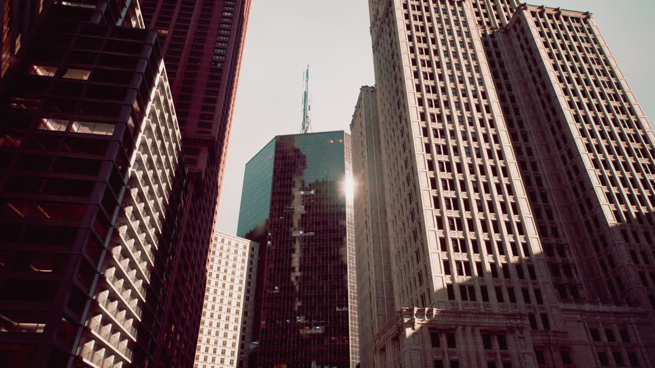 rascacielos altos en una ciudad