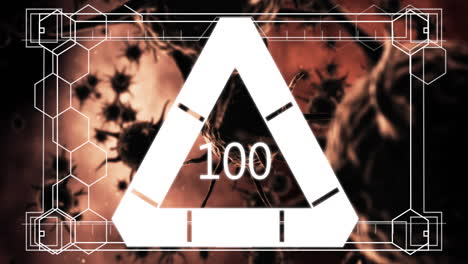 descarga de triángulo de 0 a 100 contra el virus 4k