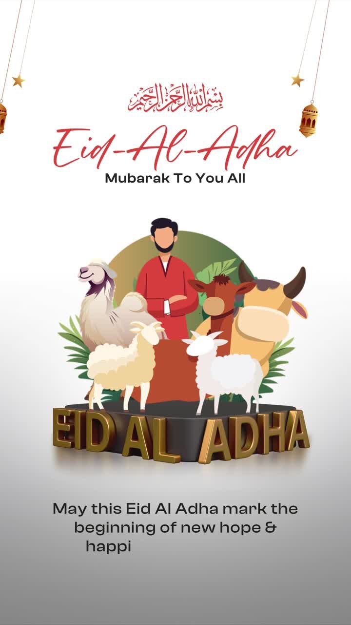 Eid al-Adha Mubarak: Storia sui Social Media di Auguri Islamici