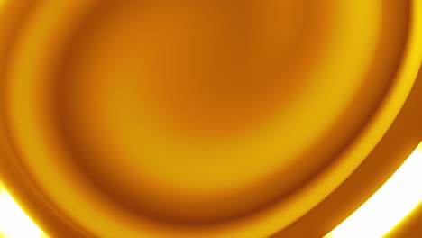 golden liquid wave flowing abstract motion