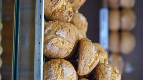 assortment of cookies on display at a bakery