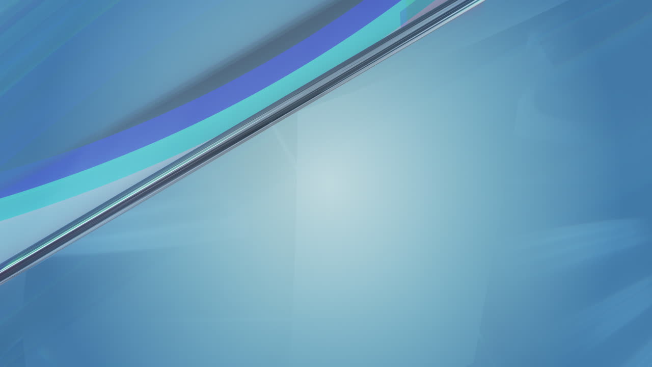 animación de un prisma brillante claro que se mueve sobre puntos de luz