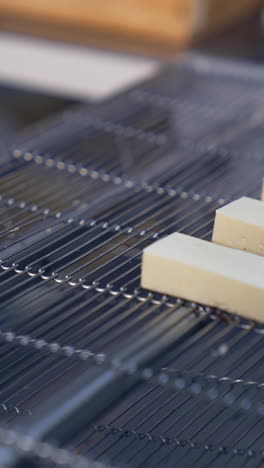 cheese production line