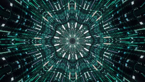 imágenes abstractas futuristas de túneles brillantes