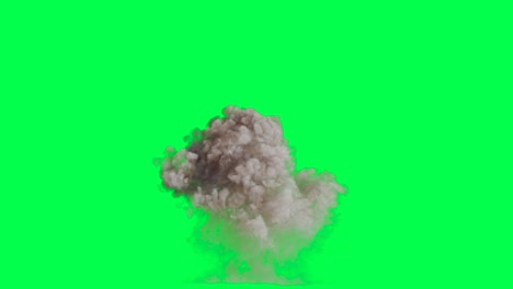 explosion green screen effects