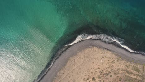 aerial view of la graciosa beach