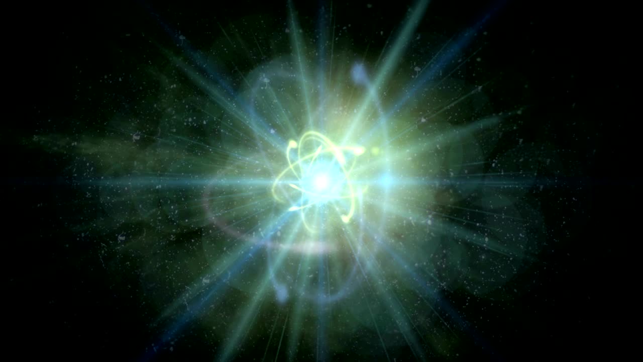 astratto atomo 4k