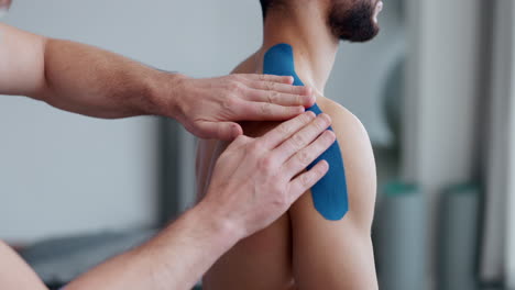 physiotherapy, shoulder strap