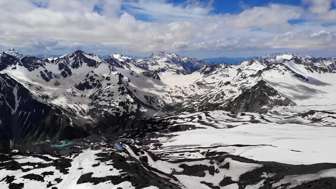 Snow-covered Mountains Landscape