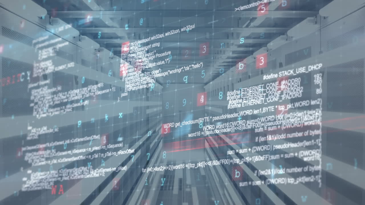 Animation of diverse data in digital tunnel
