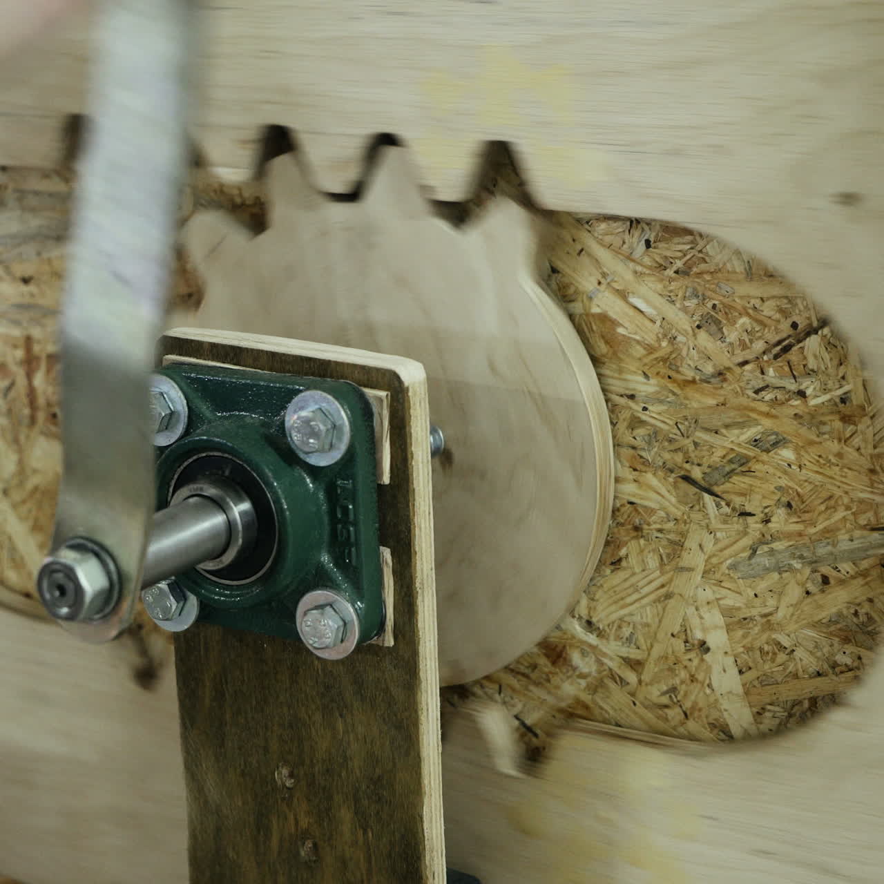 Mechanism of motion. Museum of Science. Christopher Polhem. Square video