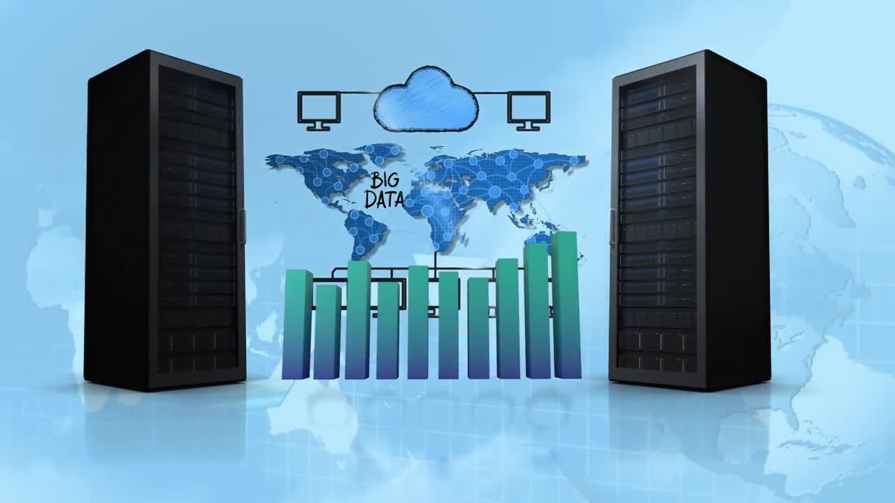 Chart showing changing statistics