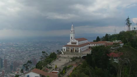 orbit monserrate camera movements bogota colombia