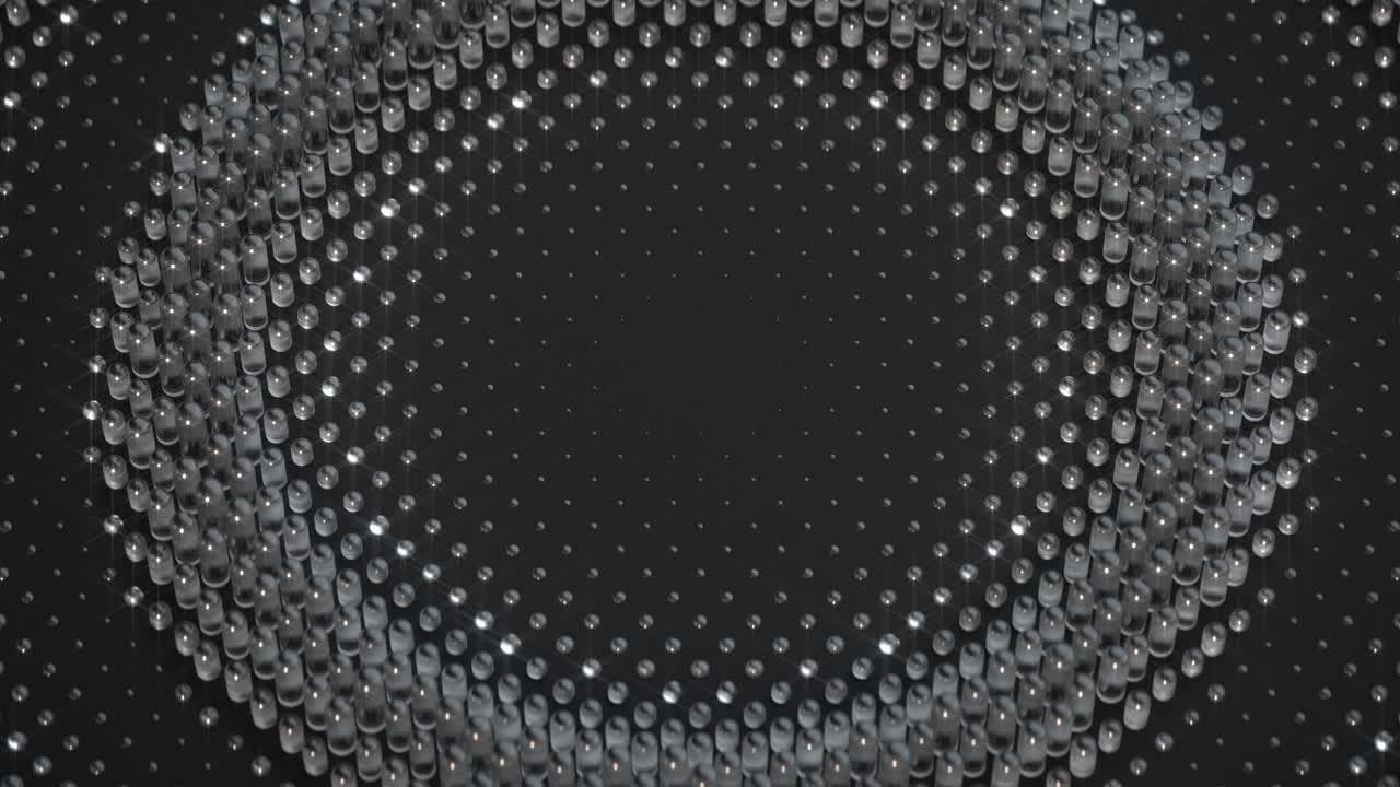 fondo de discoteca brillante bucle sin costuras animación de renderizado 3d