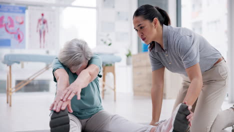 Physiotherapie,-ältere-Frau