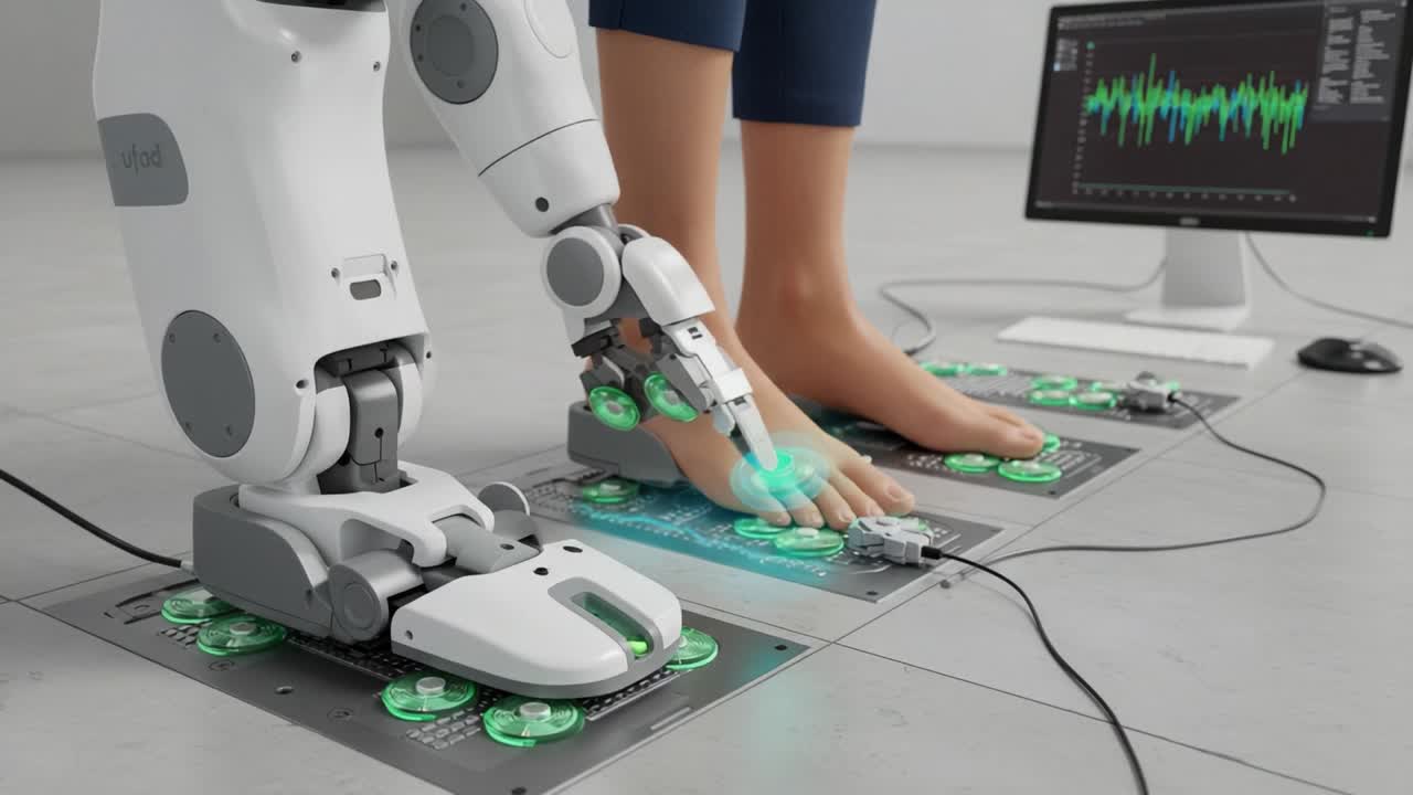 Innovative Robot Technology: An Advanced Robotic Arm Assisting with Foot Health Assessment and Monitoring Through Sensor Technology and Detailed Analysis