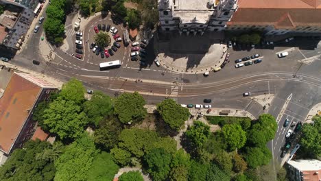iglesia de la basílica vista desde arriba lisboa portugal