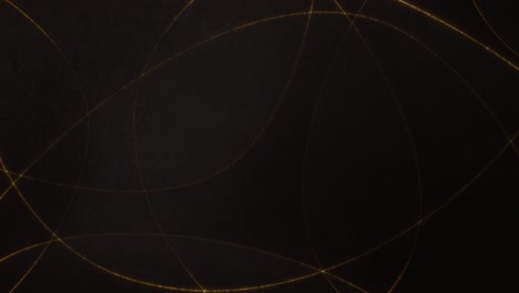 abstract full frame black and gold horizontal decoration template loop banner background