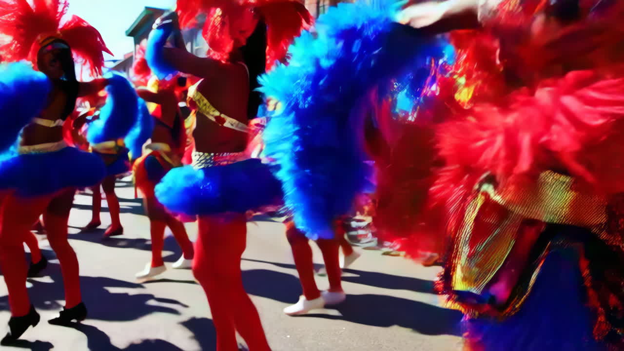 El desfile del carnaval