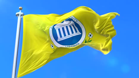 flag of arlington, county of the state of virginia, in united states - loop