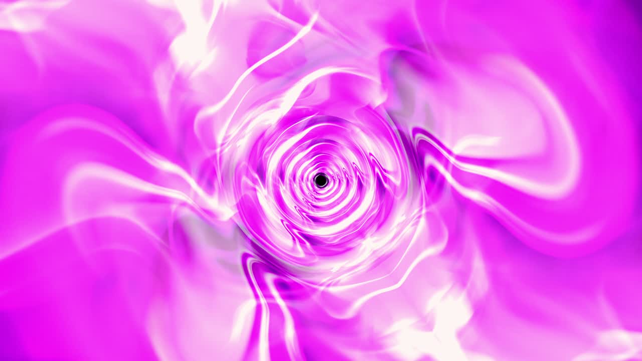 abstract pink purple wave vortex in loop. abstract motion graphic swirl neon lights aura and rotation fancy pattern light, dynamic dj material. 3d render, 4k seamless loop. vj loop disco backdrop.