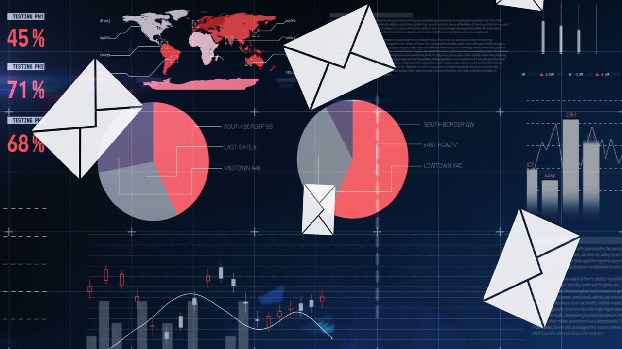 анимация иконок над статистикой