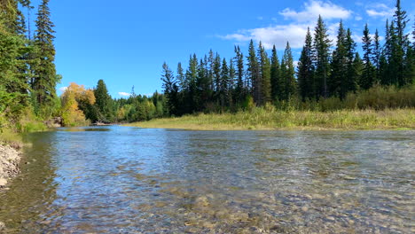 Flussfluss-Im-Fishcreek-Provincial-Park