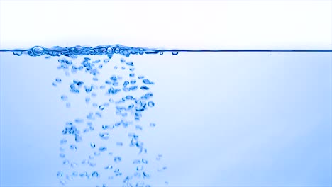 Close-up-water-in-slow-motion