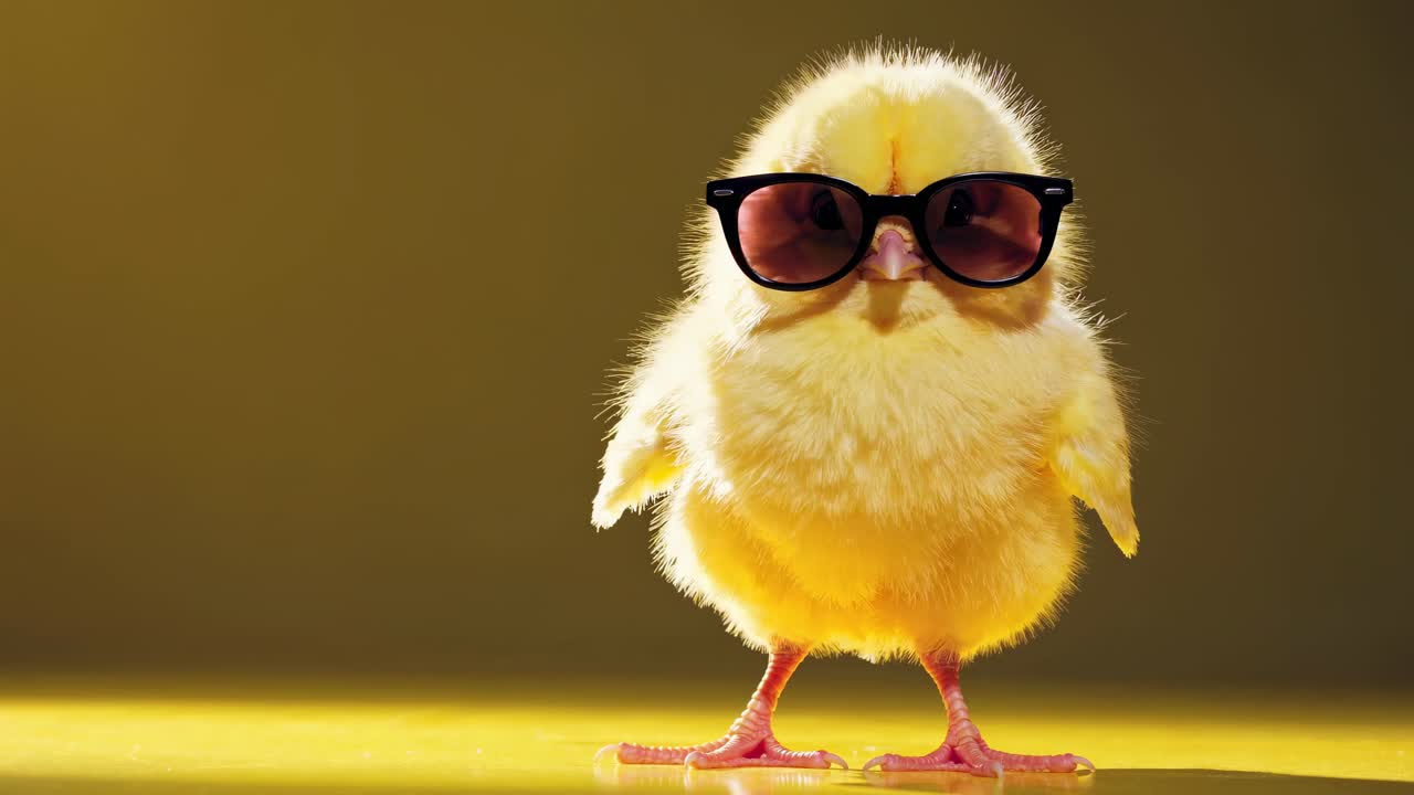 선글라스를 입은 웃긴