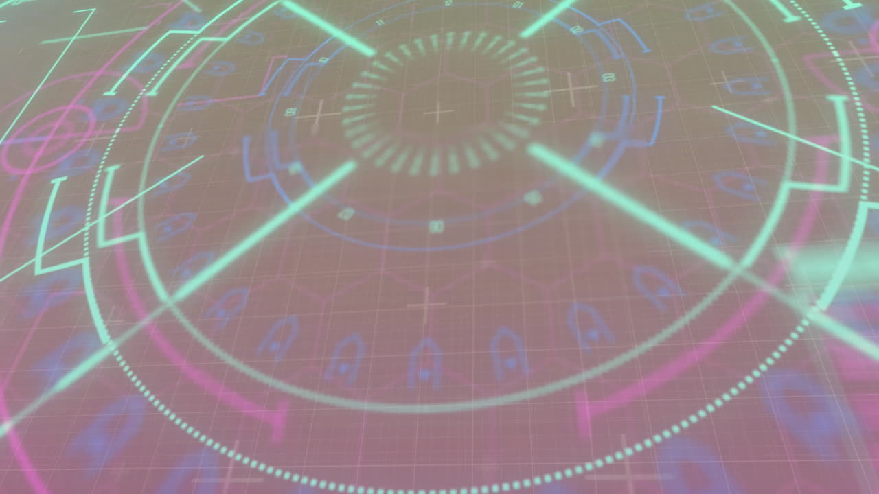 검은 바탕에 스 ⁇  스캐닝의 애니메이션